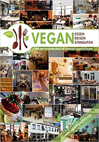 Buchcover Vegan essen, reisen, einkaufen.