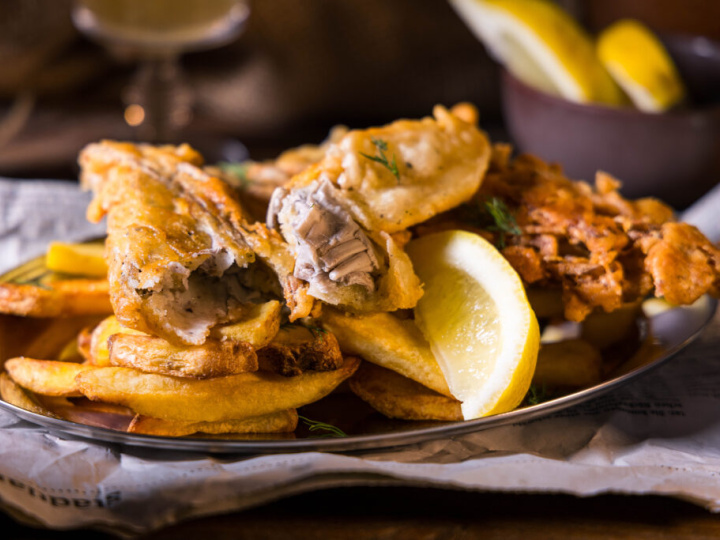 Bananenblüten-BackVisch - veganer Backfisch im Bierteigmantel